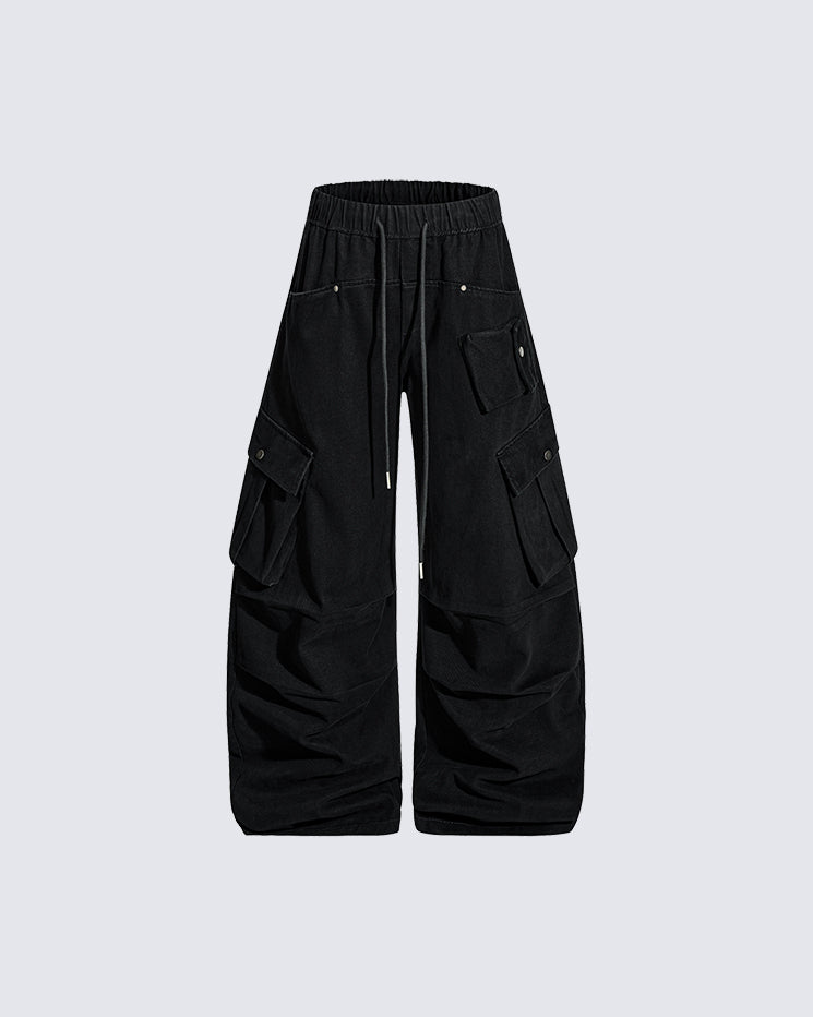 100% Cotton Multi-Pocket Cargo Pants